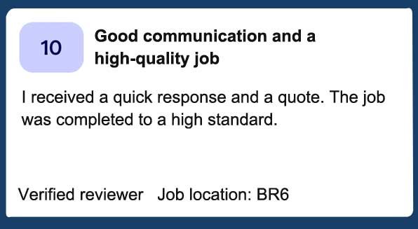 Checkatrade Reviews - 1